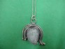 sterling silver necklace with Roman Glass
