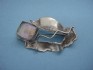 sterling silver pins with Roman Glass