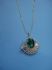 sterling silver necklace combined with abalonuy