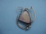 sterling silver pins with Roman Glass