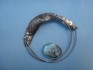 sterling silver pins with Roman Glass