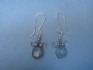 sterling silver earring  with Roman Glass