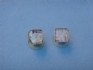 sterling silver earring  with Roman Glass