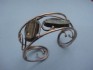 sterling silver bracelets with Roman Glass