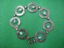 sterling silver bracelets with Roman Glass