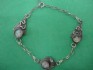 sterling silver bracelets with Roman Glass