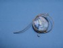 sterling silver pin combined 24 K dipt