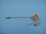 sterling silver pin combined 24 K dipt