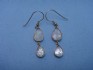 sterling silver earring combined 24 K dipt