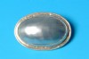 sterling silver pin combined with mother of pearl