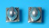 sterling silver earring combined with mother of pearl