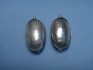 sterling silver earring combined with mother of pearl