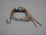 sterling silver pin combined with opal