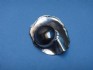 sterling silver pin combined with hematite