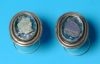 sterling silver earring  with Roman Glass
