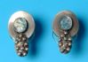 sterling silver earring  with Roman Glass