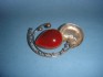 sterling silver pin combined with kornlyan