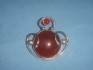 sterling silver pin combined with kornlyan