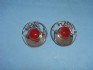 sterling silver earring combined with kornlyan