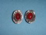 sterling silver earring combined with kornlyan