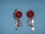 sterling silver earring combined with kornlyan