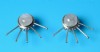 sterling silver earring combined with moonstone