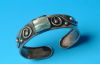 sterling silver bracelets with Roman Glass