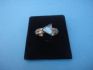 sterling silver ring combined 24 K dipt