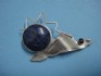 sterling silver pin combined with sodulight
