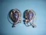 sterling silver earring combined with sodulight