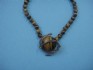 sterling silver necklace combined with tiger eye