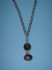 sterling silver necklace combined with tiger eye