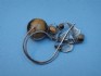 sterling silver pin combined with tiger eye
