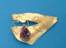 pin combined with amatest kvartz & silver 24 K gold dipt