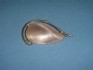 pin combined with mother of pearl and silver 24 K gold dipt