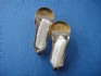 earring combined with pearl & silver 24 K gold dipt