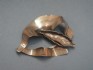 sterling silver pin combined with pearl
