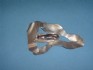 sterling silver pin combined with pearl