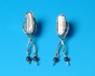 sterling silver earring combined with pearl