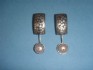 sterling silver earring combined with pearl