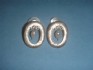 sterling silver earring combined with pearl