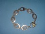 sterling silver bracelet combined with pearl