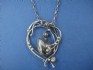 sterling silver necklace combined with hematite