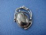 sterling silver necklace combined with hematite